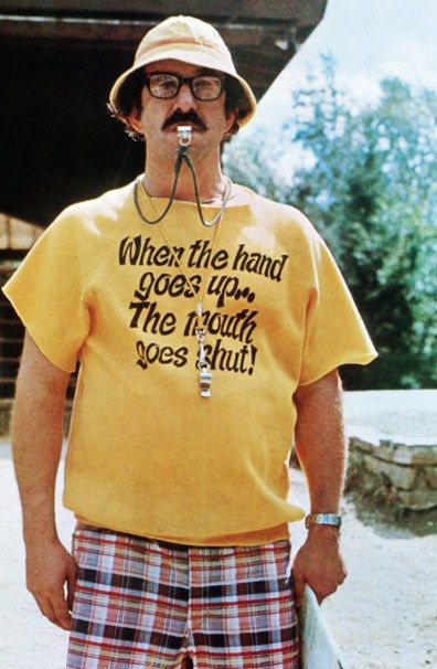 Harvey Atkin Meatballs Movie 1979, Nate Core, Summer Camp Slasher, Vintage Camping Photos, Meatballs Movie, Early 80s Fashion, Wayside School, 4th Of July Images, July Images