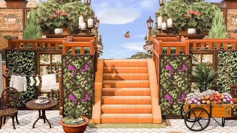 Animal Crossing Wild World, Qr Codes Animal Crossing, Italian Village, Animal Crossing Villagers, 사진 촬영 포즈, Island Decor, New Animal Crossing, Animal Crossing Game, Island Design