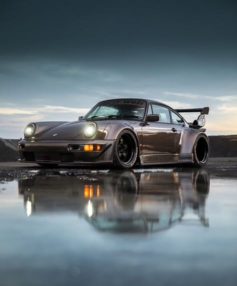 "RWB North Carolina Reflections" Posters by MikeKuhnRacing | Redbubble Rwb Porsche, Vw Corrado, Reflection Photos, Bmw Classic Cars, New Sports Cars, Porsche 964, Vw Porsche, Stance Nation, Automotive Photography