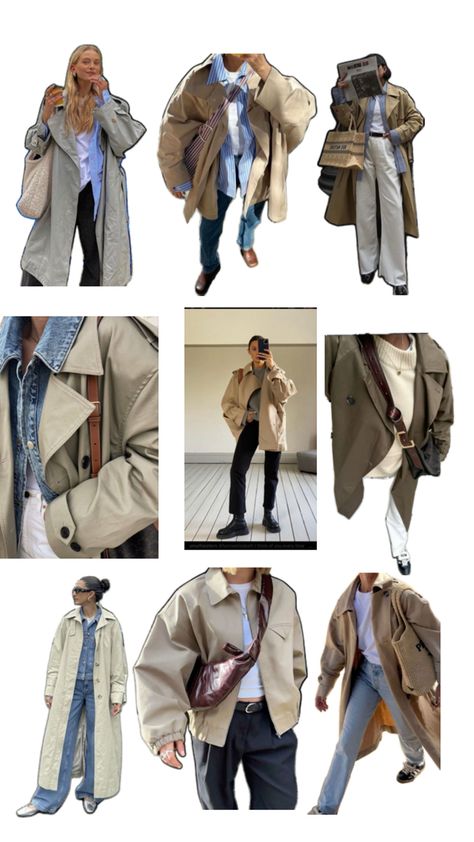 Beige trenchcoat fits Aesthetic Clothes, Trench Coat, Quick Saves, Clothes