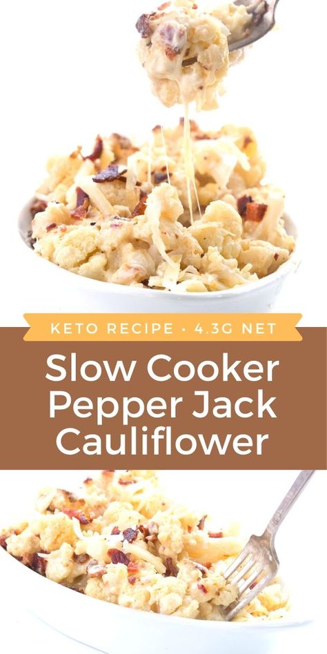 Pepper Jack Cauliflower, Slow Cooker Stuffed Peppers, Paprika Sauce, Medicine Tips, Cauliflower Casserole, Low Carb Sides, Low Carb Side Dishes, Keto Side Dishes, Healthy Low Carb Recipes