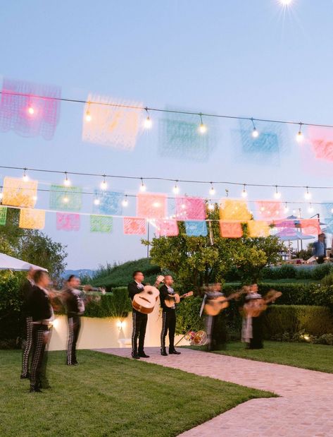 Fiesta wedding welcome party in Santa Ynez, California - twine events Mexico Wedding Welcome Party, Mariachi Band, Santa Ynez, Fiesta Wedding, Fiesta Theme, Fiesta Party, Welcome To The Party, Wedding Weekend, Home Wedding