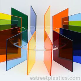 Plexiglass Acrylic and Other Plastics - Precut Sheets or Cut To Size - estreetplastics Colored Plexiglass, Colored Acrylic Sheets, Custom Computer Case, Plexiglass Sheets, Acrylic Tube, Door Design Images, Custom Computer, Acrylic Furniture, Colored Acrylic