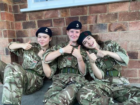 Cadets Aesthetic, Army Cadets Aesthetic, Military Aesthetic Outfit, Army Cadets Aesthetic Uk, Soldier Aesthetic, Army Cadets, Military Woman Aesthetic, Air Cadets, Women In Uniforms Military