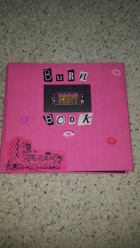 Mean Girls Bachelorette Party, Senior Book, Book Box, Mean Girls, Bachelorette Party, Bathroom Scale, Real Life, Birthday, Books