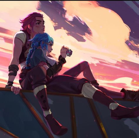 Powder And Vi Fanart, Arcane Vi And Powder, Vi And Powder Fanart, Arcane Powder Fan Art, Arcane Fanart Vi, Powder Arcane Fanart, Vi And Jinx Fan Art, Powder And Vi, Arcane Art