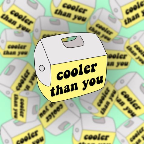 Cooler Decals, Cooler Bar, Formal Cooler Ideas, Mickey Mouse Stickers, Formal Cooler, Coolest Cooler, Cooler Ideas, Summer Coolers, Yeti Stickers