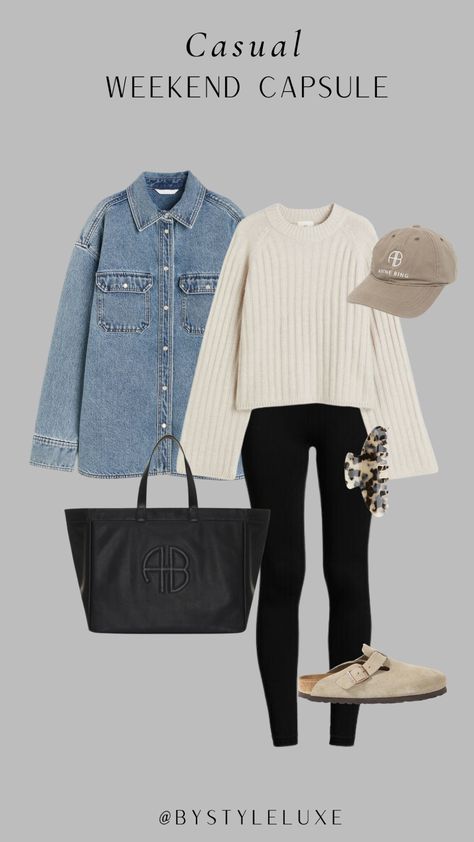 Jean Oversized Shirt Outfit, Chambray Shacket Outfit, Oversized Denim Shirt Street Style, Oversized Denim Shirt Outfit Winter, Oversized Denim Shacket Outfit, Denim Shaket Outfits, Denim Oversized Shirt Outfit, Oversized Denim Shirt Outfit Women, Black Denim Shirt Outfit Women