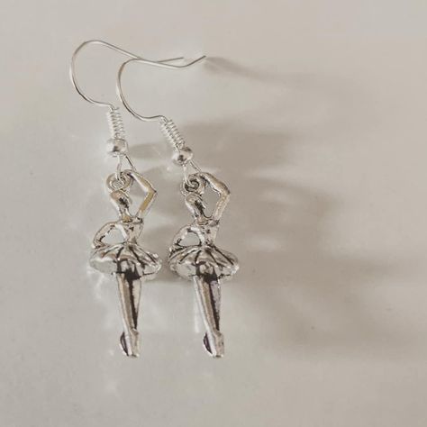 Ballet Earrings, Ballerina Earrings, Ballet Jewelry, Dance Earrings, Girl Earrings, Pride Jewellery, Jewelry Materials, Little Ballerina, Friend Gifts