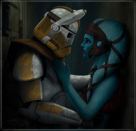 Aayla Secura X Bly, Star Wars Aayla Secura X Bly, Ayla Secura X Bly, Commander Bly X Aayla Secura Fanart, Commander Bly X Aayla Secura, Aayla Secura Star Wars, Aayla Secura Fanart, Commander Bly, Twi'lek Jedi