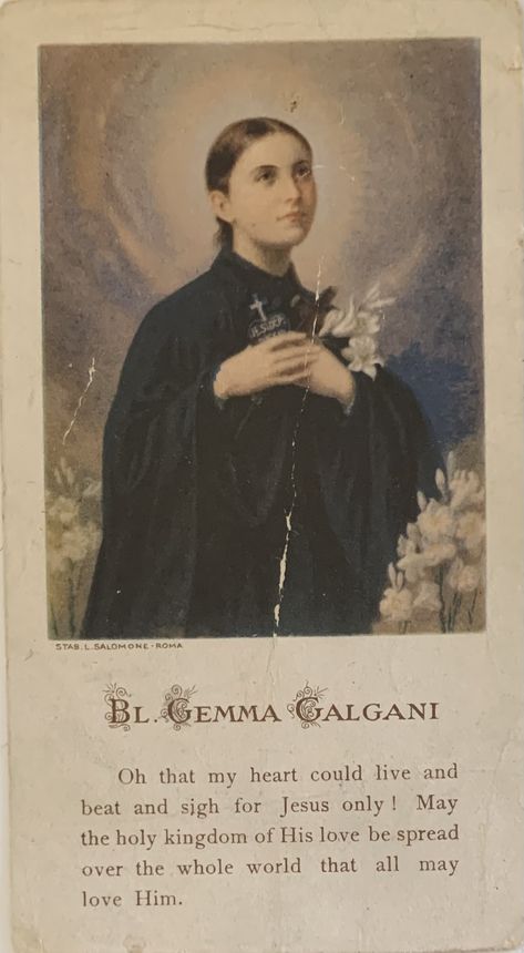 Saint Gemma Galgani, Saint Gemma, St Gemma, St Gemma Galgani, Gemma Galgani, Roman Catholic Art, Catholic Pictures, Saint Quotes Catholic, Christian History