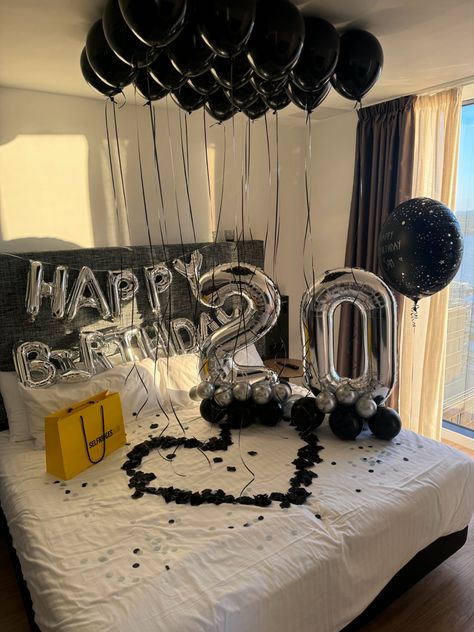 Decorated hotel, hotel decorations, birthday decorations Birthday Hotel Set Up, Hotel Birthday Decor, Birthday Hotel Decorations For Her, Hotel Room Decoration Birthday, Hotel Birthday Decorations, Hotel Birthday Party, 23rd Birthday Decorations, Birthday Hotel, Hotel Birthday Parties