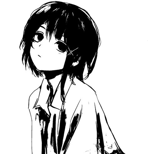 Lain Anime, Arte Pulp, Concept Art Drawing, Anime Monochrome, Cute Profile Pictures, 영감을 주는 캐릭터, Dark Anime, Tokyo Ghoul, Cute Icons