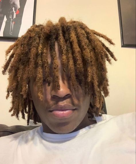 Middle Part Locs, Brown Dreads, Cute Dreads, Dreadlock Hairstyles For Men, Black Dude, Dark Skin Men, Dreadlock Hairstyles, Middle Part, For Your Love