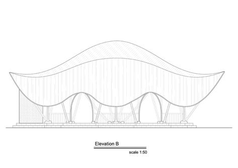 Turtle Classroom at Green School - IBUKU Turtle Classroom, Biomimicry Architecture, Bamboo Building, Bamboo House Design, Timber Architecture, Bamboo Structure, Bamboo Architecture, Bamboo Construction, Architecture Life