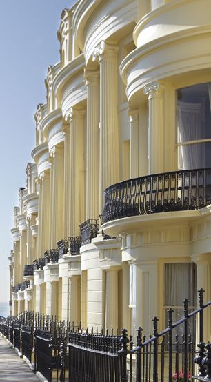 Brighton Architecture, The Smell Of Rain, Regency Architecture, Brighton Sussex, Brighton Houses, Sash Window, Smell Of Rain, Sussex England, Neoclassical Architecture