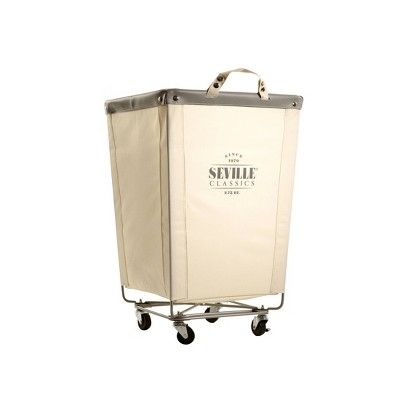 Seville Classics Commercial Heavy Duty Laundry Hamper Canvas : Target Hamper With Wheels, Canvas Laundry Hamper, Laundry Hamper With Wheels, Rolling Laundry Basket, Laundry Hamper With Lid, Laundry Cart, Wicker Hamper, Canvas Laundry Bag, Clothes Hamper