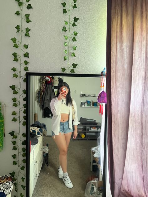 outfit inspo , fitsonpoint , poses , insta inspo , minimalist style , florida , summer , labloggers , casual outfit , ootd , fashion2022 , dressed up casual , target , aerie , college fit clean girl , mirror pic , insta inspo , poses , white button up fit , new balance 550s fit New Balance 550 Outfit Summer, New Balance Outfit 550, 550 New Balance Outfit, New Balance 550 Outfit, Balance Outfit, New Balance 550s, Urban Outfitters Tank Top, New Balance Outfit, Grey New Balance