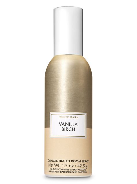 Vanilla Birch Concentrated Room Spray by Bath & Body Works Bath And Body Works Room Spray, Vanilla Scented Hand Sanitizer, Room Spray Bath And Body Works, Sparkle Body Spray, Vanilla Car Freshener, Vanilla Air Freshener, Vanilla Room Spray, Pink Penthouse, Bath Body Works Vanilla