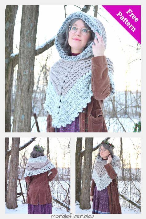 Babushka Cowl Free Crochet Pattern Free Crochet Pattern Hooded Cowl, Hooded Shawl Crochet Pattern Free, Crochet Hooded Cowl Pattern Free, Hooded Cowl Crochet Pattern Free, Crochet Cowl Hood, Cowl Crochet Pattern Free, Crochet Cowl Pattern Free, Crochet Hooded Scarf Pattern Free, Hooded Cowl Crochet Pattern