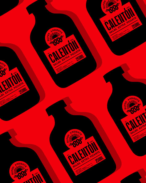 The brand design for "Calenton" revolves around the idea of fiery passion and bold flavors. The visual identity combines intense heat with a playful edge, appealing to adventurous food lovers who crave excitement in every bite. Playful Brand Identity, Caribbean Vibes, Advertising Strategies, Big Ideas, Instagram Creative, Chili Sauce, Brand Design, Art Director, Visual Identity