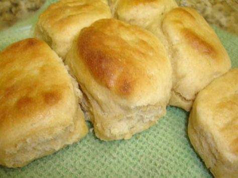 Angel Biscuits Recipe - Food.com Angel Biscuits, Cooking Light Magazine, Southern Living Recipes, Recipes Southern, Biscuit Bake, Biscuit Recipes, Bread Biscuits, Buttermilk Biscuits, Southern Food