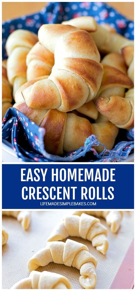 Roll Dough Recipe, Homemade Crescent Rolls, Fluffy Dinner Rolls, Dough Pizza, Country Cook, Crescent Roll Recipes, The Country Cook, Cook Recipes, Crescent Roll Dough