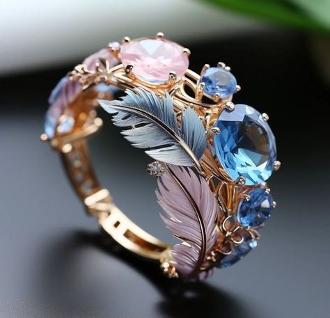 Fantasy Princess Jewelry, Fantasy Jewelry Magic, Ethereal Jewelry, Engagement Necklace, Pretty Jewelry Necklaces, Cute Engagement Rings, Gold Rings Fashion, Magical Jewelry, Jewelry Accessories Ideas