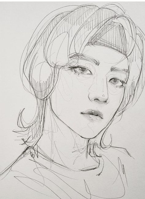 Beomgyu Sketch Drawings, Beomgyu Reference, Txt Fanart Sketch, Txt Beomgyu Drawing, Beomgyu Drawing Pencil, Beomgyu Sketch, Kpop Art Sketch, Txt Sketch, Beomgyu Drawing