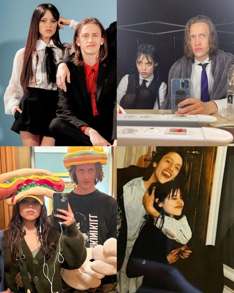 Jenna Ortega And Percy Hynes, Jenna Ortega And Percy, Wednesday And Xavier, Wednesday And Tyler, Percy Hynes, Percy Hynes White, Bff Pictures, Friendly Reminder, Friendship Cards