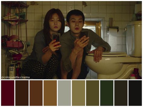 Color Palette Cinema on Instagram: “: “Parasite” (2019). •Directed by Bong Joon Ho •Cinematography:: Kyung-pyo Hong •Production Design: Ha-jun Lee •Set Decoration: Won-woo Cho…” Parasite 2019, Bong Joon Ho, Movie Color Palette, Set Decoration, Moonrise Kingdom, Color Script, Won Woo, Space Odyssey, Movie Facts