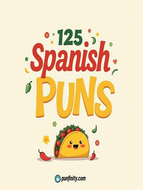 spanish puns Puns In Spanish, Jokes In Spanish, Spanish Puns, Birthday Puns, Spanish Conversation, Spanish Jokes, Hilarious Jokes, Spanish Vocabulary, Spanish Humor