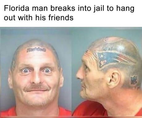 The adventures of Florida man Florida Man Meme, Florida Funny, Funny Headlines, Dystopian World, Man Moment, Florida Man, Funny News, Crazy Funny Memes, Really Funny Memes