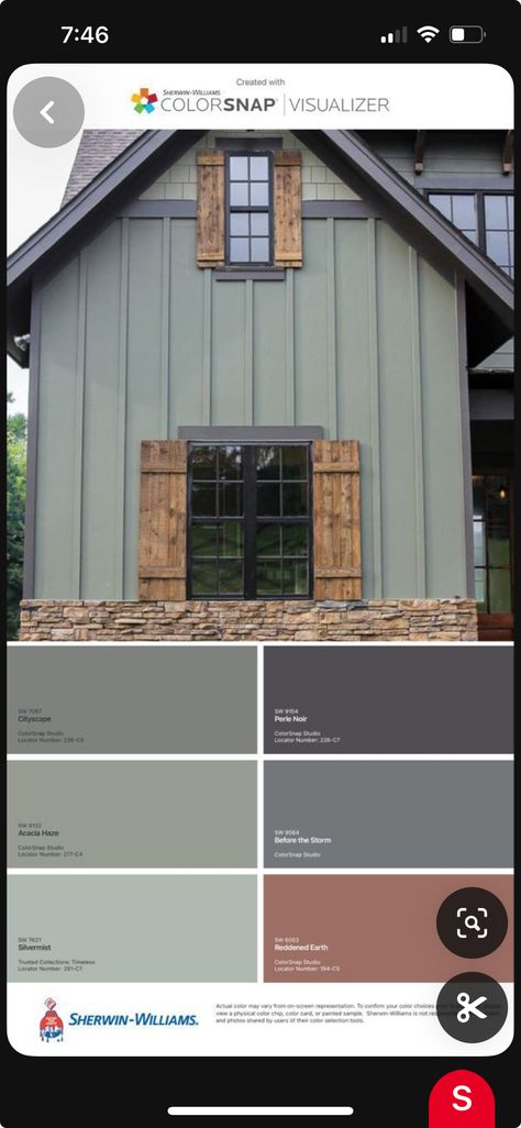 Shed Painting Ideas Exterior Colors, Shed Paint Colors, Shed Painting Ideas, Shed Paint Colours, Shed Painting, Cedar Beams, Exterior Of House, House Colour, Exterior Finishes