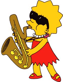 Simpsons Tattoo, One Block Wonder, Simpsons Drawings, Saxophone Players, Share Video, Simpsons Art, The Simpson, Homer Simpson, Futurama