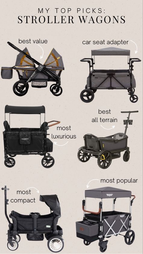 2 Seat Stroller, Cool Strollers, Twins Strollers, Diy Stroller Wagon, Twin Baby Strollers, Stroller Organization, Wagon Stroller Hacks, Stroller Wagon Hacks, Stroller Aesthetic