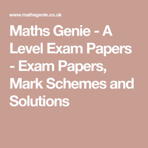 A Level Maths, English Past Papers, Pure Mathematics, Math Exam, As Level, Scientific Calculators, Maths Exam, Past Exam Papers, Past Exams