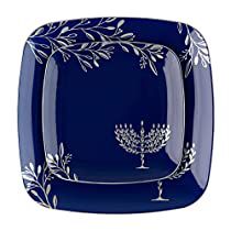 Check this out on Amazon Hanukkah Dinner, Hanukkah Party, Plastic Dinnerware Sets, Chanukah Party, Disposable Plastic Plates, Dinner Salad, Plastic Dinnerware, Disposable Plates, Square Plates