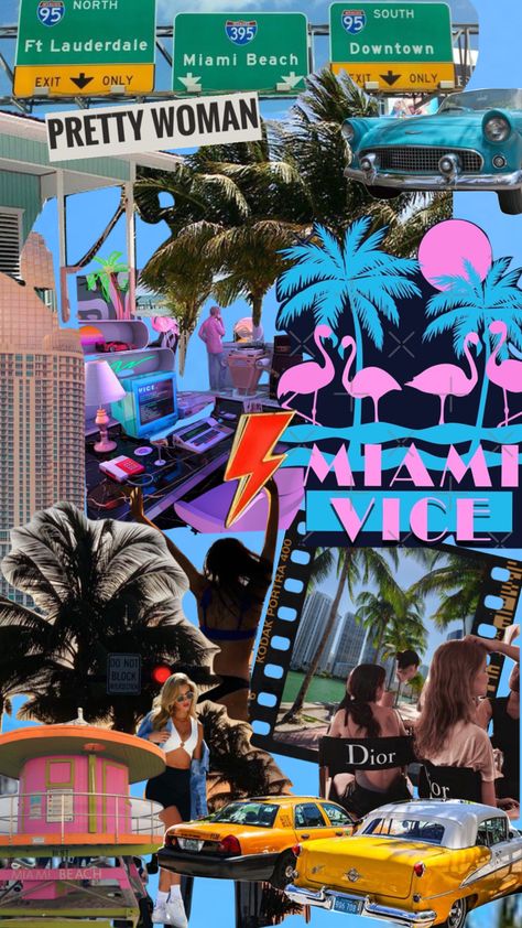 Miami Party Decor, Miami Vice Prom Theme, Miami Pool Party, 90s Miami Aesthetic, Miami Theme Party, Miami Vice Party Theme, Miami Vice Aesthetic, 80s Miami, 1980s Miami Aesthetic