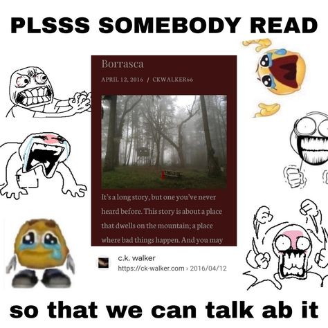 borrasca ck walker meme; creepypasta thriller horror book podcast recommendation; #real Fiction Podcast Recommendations, Horror Book Recommendations, Wholesome Horror, Horror Books To Read, Romantic Horror, Horror Writing, Podcast Recommendations, Horror Podcast, 100 Books To Read