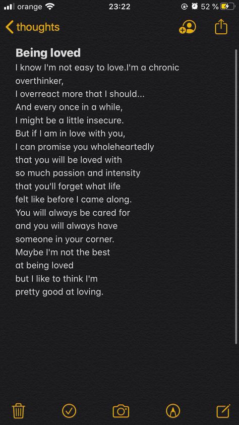 Deep Messages, Creative Tiktok, Long Love Quotes, Cute Quotes For Him, Words That Describe Feelings, Being Loved, Dear Self Quotes, Cute Texts For Him, Really Deep Quotes