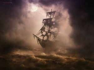 Black PearlIt is the thrilling escape room game which makes you feel as if you have set sail on the high seas. Players of our exciting Black Pearl room will feel as if they have walked off the set of the smash hit `Pirates of the Caribbean` movie. Ghost Ship Art, Ship Wallpaper, Pirate Ship Tattoos, Black Pearl Ship, Pirate Ship Art, Pearl Wallpaper, Kaptan Jack Sparrow, Pirate Tattoo, Navi A Vela