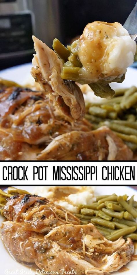 Chicken Pepperoncini, Crock Pot Mississippi Chicken, Mississippi Chicken, Pepperoncini Peppers, Easy Crockpot Dinners, Mississippi Pot Roast, Chicken Crockpot, Crockpot Dishes, Minced Meat