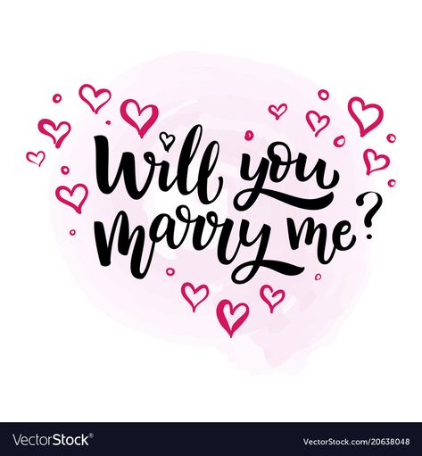 Marry Me Letters Proposal, Marry Me Letters, Ink Quotes, White Background Quotes, Girl Boss Wallpaper, Floral Cards Design, Image Overlay, Vector Brush, Romantic Words