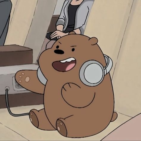 We Bare Bears Pfp Grizzly, Sticker Mood, Bear App, Ice Bear We Bare Bears, Aesthetic Profile Picture Cartoon Soft, We Bare Bears Wallpapers, My Core, Ice Bear, Ice Bears