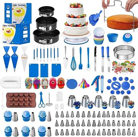 Cake Baking Supplies, Turntable Cake, Springform Cake, Cake Decorating Kit, Springform Pan Cake, Cake Pan Set, Icing Tips, Cake Decorating Kits, Buy Cake