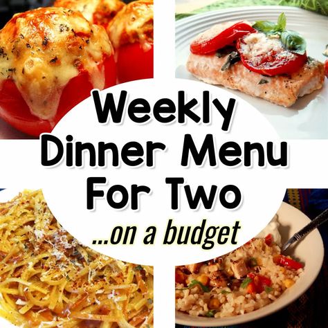 Meals For Two People, Sheet Dinner, Cheap Meals For Two, Meals For 2, Meatloaf Dinner, Weekly Dinner Menu, Easy Meals For One, Recipes On A Budget, Thanksgiving Leftover Recipes