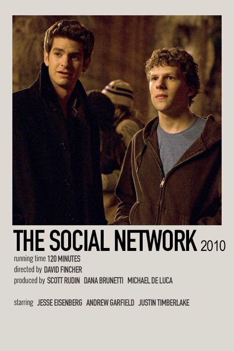 Social Network Movie, Jesse Eisenberg, Movie To Watch List, Iconic Movie Posters, Girly Movies, Film Posters Minimalist, Poster Bedroom, Minimalist Movie Poster, David Fincher