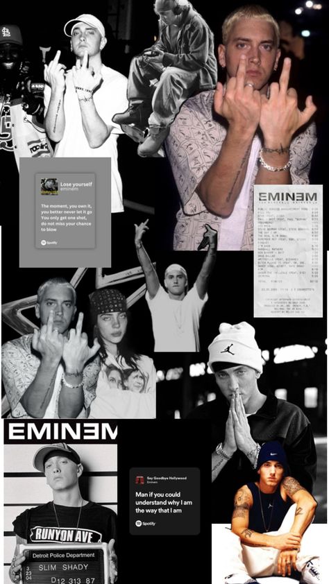 Eminem Eminem Lockscreen, Eminem Collage, Eminem Core, Eminem Wallpaper, Eminem Wallpapers, Eminem Quotes, Eminem Photos, Rapper Art, Marshall Mathers