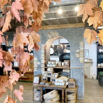 Magnolia Market: What is New for Spring at the Silos - CuterTudor Silos Magnolia Market, Silos Magnolia, Magnolia Market Waco, Christmas Installation, Spring Windows, Urban Farmhouse Decor, Fall Displays, Tall Cactus, Magnolia Journal